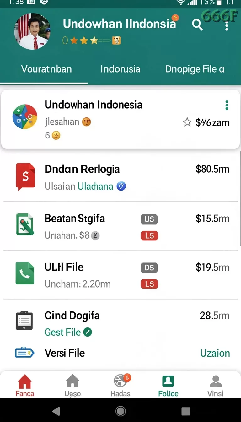 Cuplikan layar JAVA303 — halaman utama