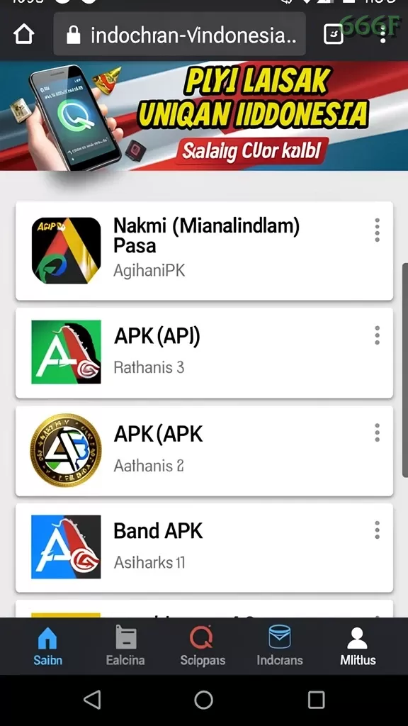 Cuplikan layar PLAYWIN123 — aktivitas