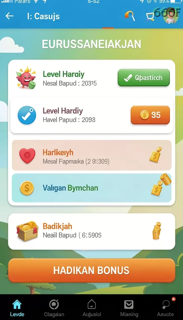 Cuplikan layar DEWALANGIT — menu navigasi
